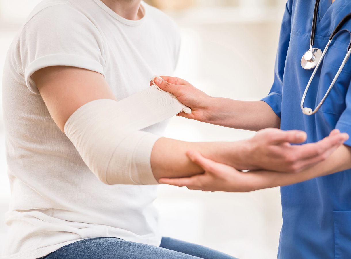 O que devo fazer em caso de fratura?